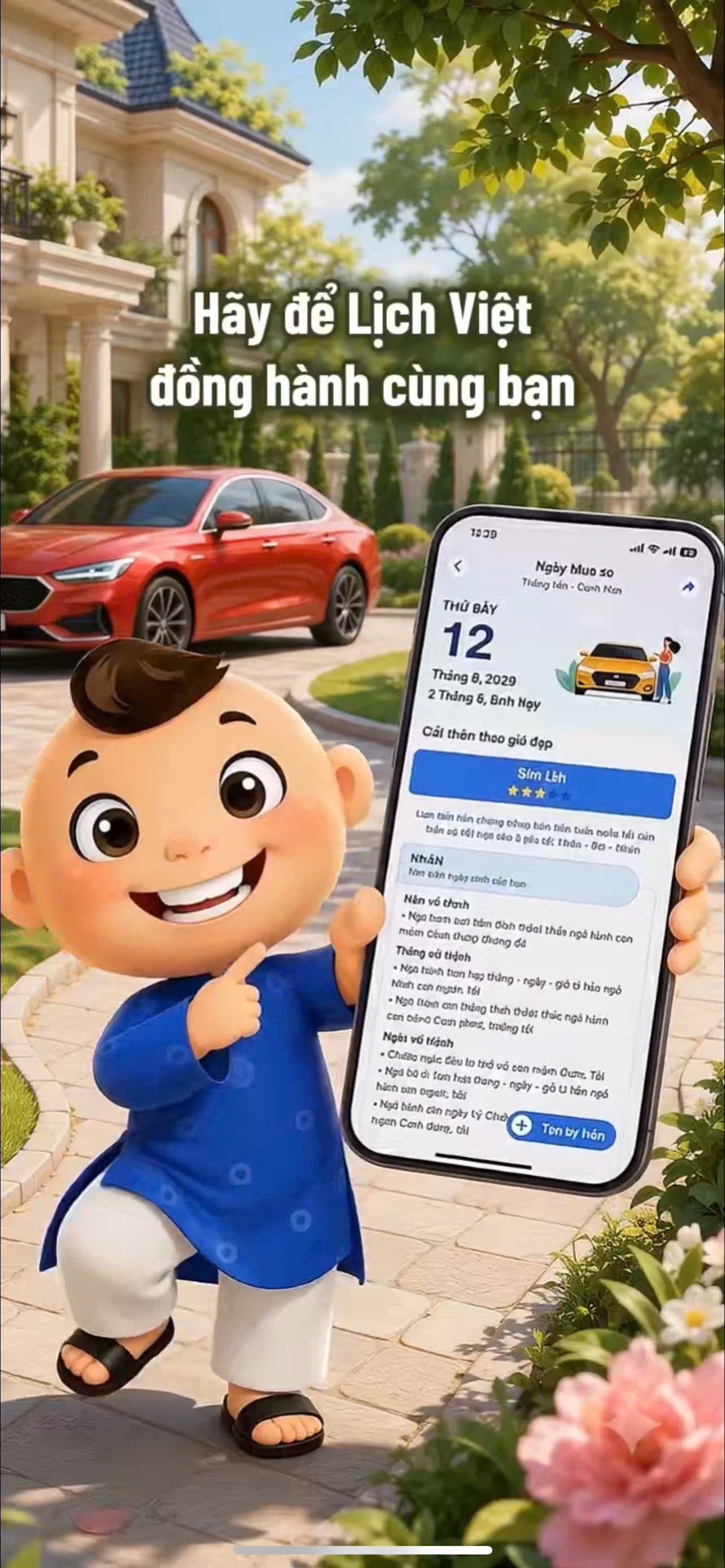  Xem Ngày Tốt Mua xe Cùng Lịch Việt